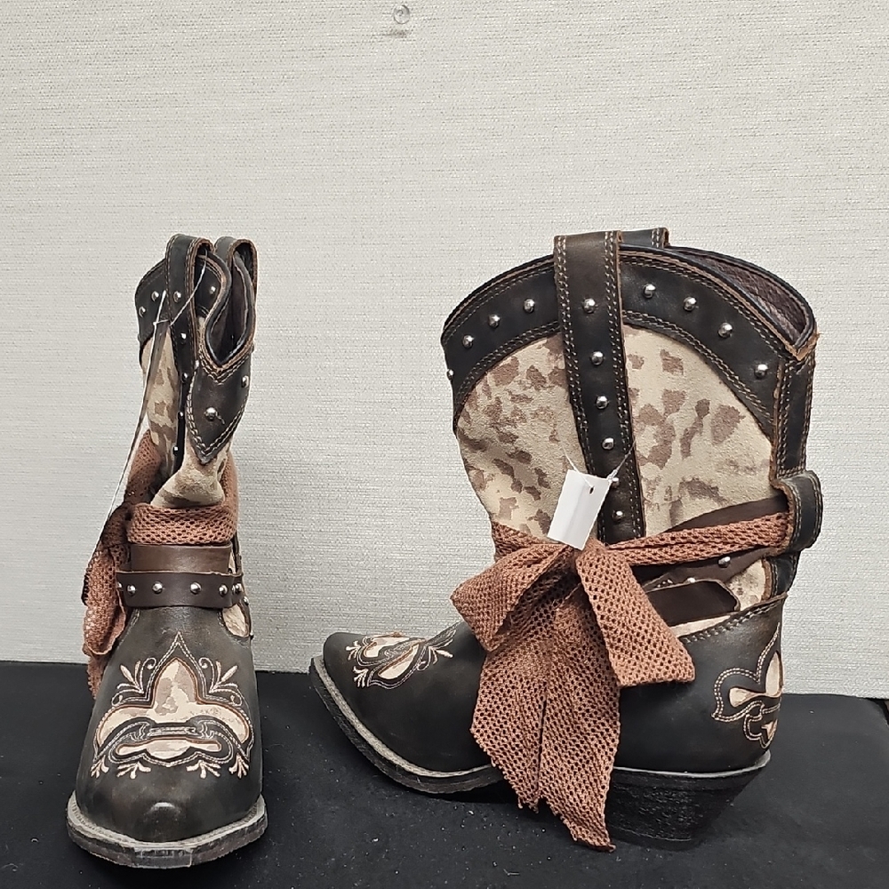 ROCKIN COUNTRY COLLECTION COWGIRL BOOTS BFPM-11-135